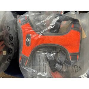 Large dog harness – orange